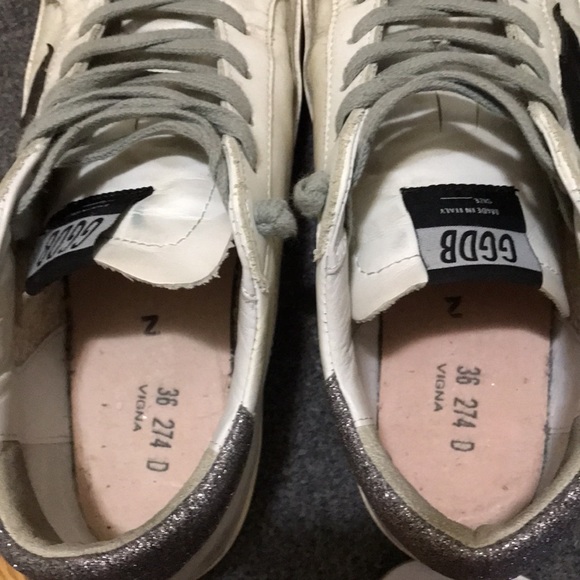 (SOLD)Golden goose white sneakers. - Picture 8 of 11